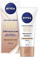 NIVEA 妮维雅 日常护理套装 BB cream 5合1护理 moisturiserSPF 10 50 ml