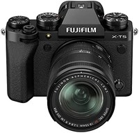 FUJIFILM 富士 胶片 X-T5 套件,带 18-55 毫米镜头(黑色)