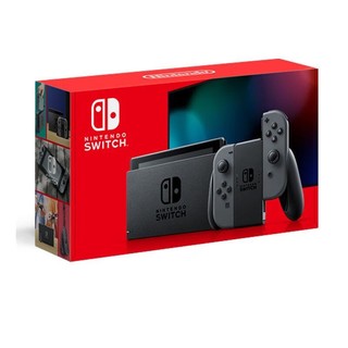 Nintendo 任天堂 Switch 任天堂游戏机ns日版国行OLED续航增强主机AS11 续航增强版Switch灰色主机 日版