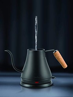 BODUM 11883-57US Melior 鹅颈电热水壶,27 盎司 约0.8升,哑光银色 需配变压器