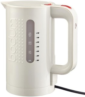 Bodum Bistro 电水壶（自动关闭，2200瓦） 奶油色 1,0 L