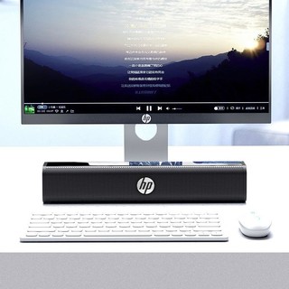 HP 惠普 WS10  2.1声道 桌面蓝牙音箱 黑色