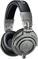 铁三角 ATH-M50XGM 专业监听耳机，金属，包含装耳机的硬盒