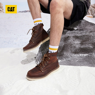 CAT 卡特彼勒 卡特春夏男士复古单鞋户外百搭耐磨休闲舒适工装靴商场同款