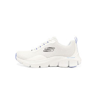 SKECHERS 斯凯奇 SPORT系列 方糖 女子跑鞋 149886-WBL 白色/蓝色 35.5