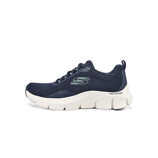 SKECHERS 斯凯奇 SPORT系列 方糖 女子跑鞋 149886-NVPR 海军蓝色/紫色 39