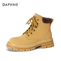 DAPHNE 达芙妮 女士厚底大黄靴 3022605014