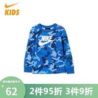 NIKE 耐克 童装幼童圆领套头卫衣HD86D969-U89 4(适合110/52)