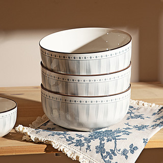 摩登主妇 日式大汤碗家用2023高级感陶瓷汤盆个人泡面条碗6英寸
