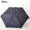 Wpc. 折叠印花雨伞五折伞卡片伞拒水便携小巧迷你轻量晴雨伞易收纳