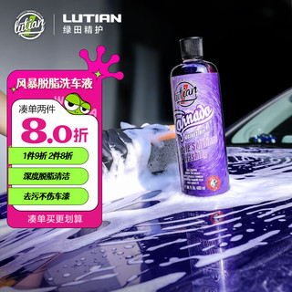 LUTIAN 绿田 风暴 脱脂洗车液 483ml