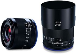 ZEISS 蔡司 Loxia 50mm f/2平面T镜头,适用于索尼E支架,黑色