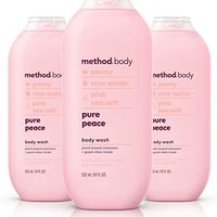 method 美方洁 沐浴露 深层清洁 男女通用 不含动物实验 每件18 Ounce (约510.29 克) 3件装