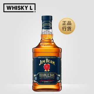 金宾(Jim Beam)洋酒美国波本威士忌 金宾双桶700ML/瓶