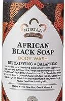 NUBIAN HERITAGE 沐浴露 Tea Tree Oil Oats & Aloe African Black, 13 OZ