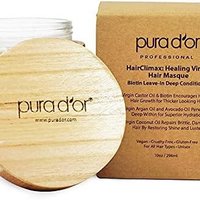 pura d'or 金标 HairClimax 生物素修复初生发膜（10 盎司 300ml）含有摩洛哥坚果油、