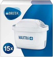BRITA 碧然德 MAXTRA+ 净水器滤芯15件装 适用于所有BRITA滤水器，减少自来水中的水垢，氯和影响味觉的物质