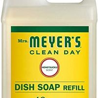 Mrs. MEYER'S CLEAN DAY 液体肥皂补充装，金银花，129 毫升，1件