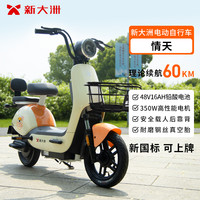 PALLA 新大洲 电动车升级电动自行车助力长续航电瓶车情天