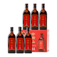 kuaijishan 会稽山 绍兴黄酒纯正五年陈花雕酒半干型加饭酒整箱500ml*6瓶