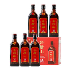 kuaijishan 会稽山 绍兴黄酒纯正五年陈花雕酒半干型加饭酒整箱500ml*6瓶