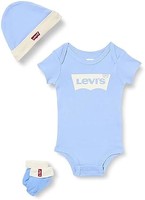 Levi's 李维斯 儿童 batwing onesie 帽子 中性 婴儿