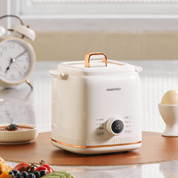 DAEWOO 大宇 煮蛋器蒸蛋器自动断电小型煮蛋家用预约定时多功能早餐机