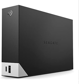 SEAGATE 希捷 One Touch HUB 20 TB，2 路 USB，硬件加密，受密码保护的外置台式机硬盘，3.5 英寸，USB 3.0