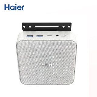 Haier 海尔 云悦mini H12 迷你台式机 白色（酷睿i5-12450H、核芯显卡、16GB、512GB SSD）