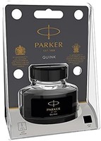 PARKER 派克 Quink 瓶装钢笔墨水 1950380，泡罩包装，57ml，黑色