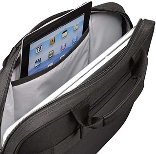 Case Logic DLC-115 15.6-Inch Laptop and Tablet Briefcase (Black)