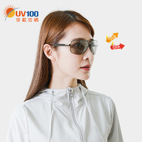 UV100 太阳眼镜男女士夏季新款户外开车骑行偏光防紫外线墨镜21390