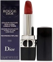 Dior 迪奥 Christian Dior Rouge Dior Couture 口红 - 999 金属唇膏(可再填充)女式 0.35 盎司|3.5g