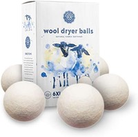 woolzies ， THE Original 较优质品质羊毛干衣球, 8.56267E+11, 1 Pack, 白色, 6