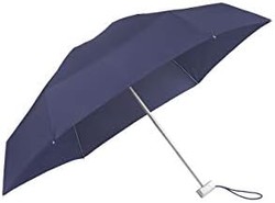 Samsonite 新秀丽 Alu Drop S – 5节手动超迷你折叠雨伞，18厘米 靛蓝色 靛蓝色