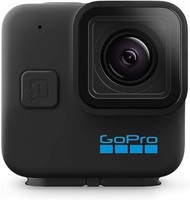 GoPro HERO11 Black Mini - 紧凑型防水运动相机，带 5.3K60 超高清视频、24.7MP 帧抓取、1/1.9" 图像传感器、实时流媒体、稳定性