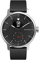 WITHINGS 智能手表 ScanWatch 诞生于法国 42 毫米型号 黑色 充电长达 30 天 心跳突然变化和休息期间呼吸障碍 检测血氧 HWA09-MODEL 4-ALL-RO