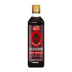 海天 0添加金标陈醋450ml×1瓶