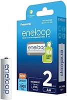 eneloop 爱乐普 Panasonic 松下 eneloop, Ready-to-Use 镍氢电池,AA / Mignon,高功率和低自放电,可充电,无塑料包装