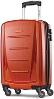 Samsonite 新秀丽 Winfield 2 带旋转轮的硬质行李箱,橙色,Carry-on