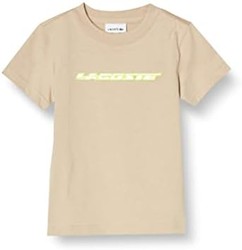 LACOSTE 拉科斯特 法国鳄鱼 T恤 BOYS 图形品牌名标志T恤 [官方] TJ5302-99
