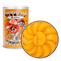 88VIP：林家铺子 糖水桔子罐头425g新鲜蜜橘桔片休闲即食零食水果捞