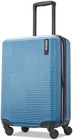 美旅 Stratum XLT 可扩展硬质行李箱带万向轮，蓝色云杉木，随身携带 21 英寸 约3.3厘米