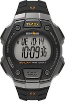 TIMEX 天美时 中性石英手表，带 LCD 表盘数字显示和树脂表带