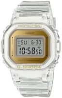 G-SHOCK GMDS5600 骷髅金色 透明