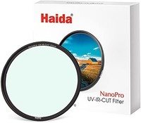 海大厨 Haida NanoPro MC UV/IR 切割滤镜防水防刮纳米涂层光学玻璃 SLR 摄影滤镜(58 毫米)