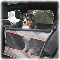 K&H Pet Products Buckle N' Go 宠物狗汽车座椅 灰色 Large (21" x 19" x 19")