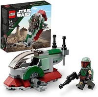 LEGO 乐高 75344 星球大战波巴·费特的星舰微型战斗机 曼达洛儿童套装