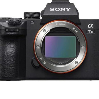 索尼（SONY）a7 III ILCE7M3/B全画幅无反光镜可换镜头相机带3英寸LCD仅机身 深红色 7