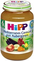 HiPP 喜宝 婴儿流食 地中海蔬菜/茄子味6瓶装(6 x 190g)